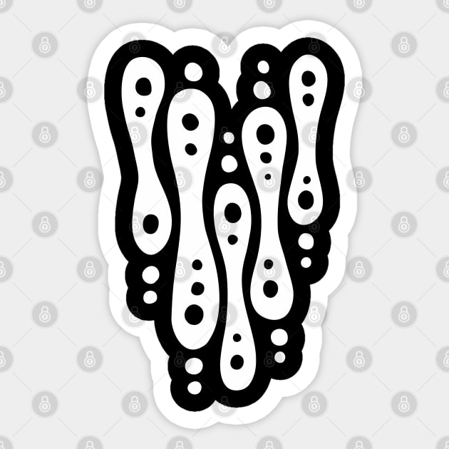 Abstract Sticker by Frenzy Fox